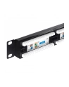 Netrack patchpanel 19'' 24-porty kat.6 UTP LSA z półką - nr 8