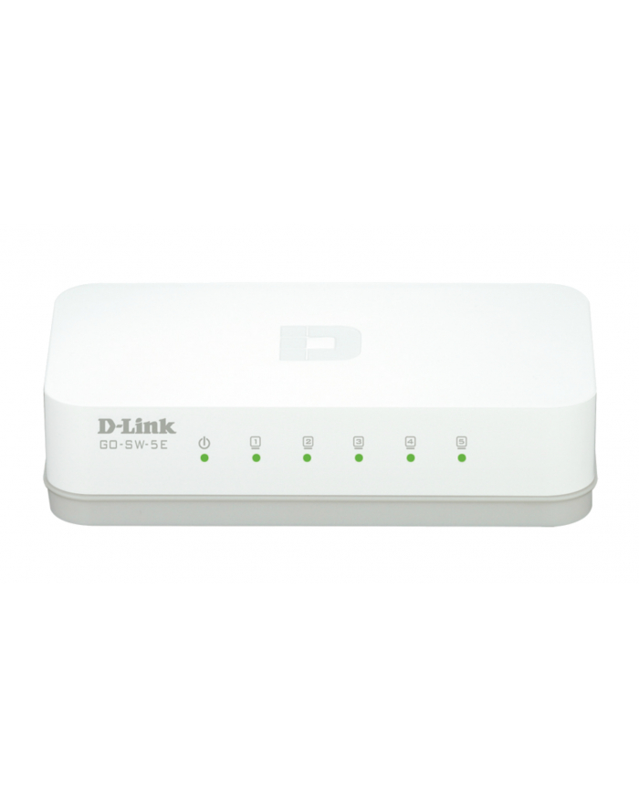 D-LinkGo 5 Port 10/100 Unmanaged Switch główny