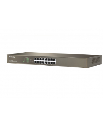 Tenda TEG1016G 16-portový Gigabit Ethernet Switch, 10/100/1000Mbps, Kov, Rackmou