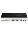 D-Link 8-port 10/100/1000 Gigabit PoE Smart Switch incl. 2 Combo 1000BaseT/SFP - nr 46