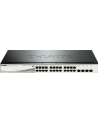 D-Link 24-port 10/100/1000 Gigabit PoE (max.85W) Smart Switch incl. 4 Combo - nr 20