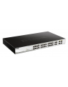 D-Link 24-port 10/100/1000 Gigabit PoE (max.85W) Smart Switch incl. 4 Combo - nr 40