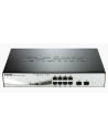 D-Link 8-port 10/100/1000 Gigabit PoE Smart Switch incl. 2 Combo 1000BaseT/SFP - nr 22