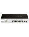 D-Link 8-port 10/100/1000 Gigabit PoE Smart Switch incl. 2 Combo 1000BaseT/SFP - nr 31