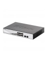 D-Link 8-port 10/100/1000 Gigabit PoE Smart Switch incl. 2 Combo 1000BaseT/SFP - nr 36