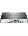D-Link 8-port 10/100/1000 Gigabit PoE Smart Switch incl. 2 Combo 1000BaseT/SFP - nr 45