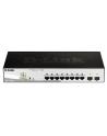 D-Link 8-port 10/100/1000 Gigabit PoE Smart Switch incl. 2 Combo 1000BaseT/SFP - nr 56