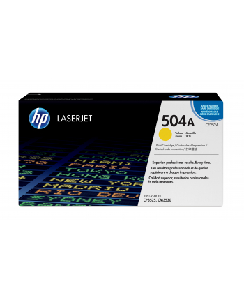 Toner CP3525 YEL. CE252A 7K CP3525/CM3530