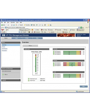HP PDU MANAGEMENT MODULE AF400A nr 2