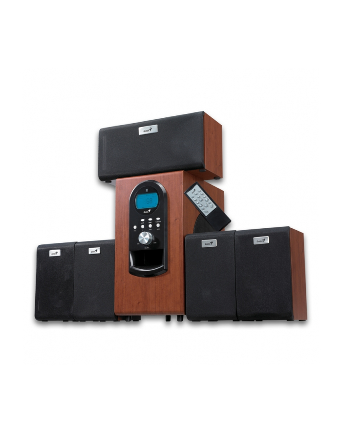 Głośniki 5.1 GENIUS SW-HF5.1 6000 wood Speakers 200W główny
