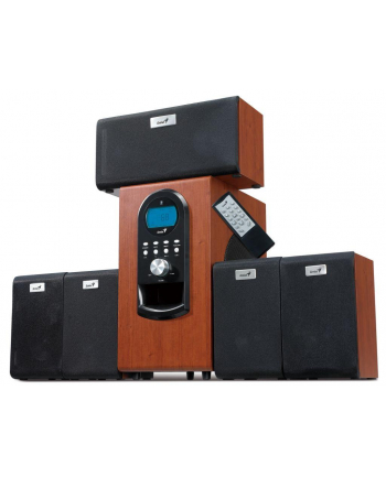 Głośniki 5.1 GENIUS SW-HF5.1 6000 wood Speakers 200W