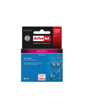 Tusz ACTIVEJET EPSON T1813 magenta new        AE-1813N nr 2