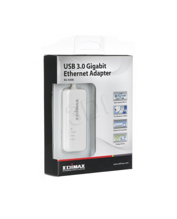 Edimax USB 3.0 to 10/100/1000Mbps (RJ45) Gigabit Ethernet Adapter