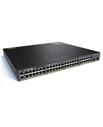Cisco Catalyst 2960-X 48 GigE, PoE 370W, 4 x 1G SFP, LAN Base