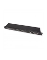 VALUE Cat.5e Patch Panel 24 Ports, STP, black - nr 8