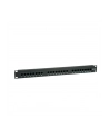 VALUE Cat.5e 19'' Patch Panel, 24 Ports, UTP, black - nr 9