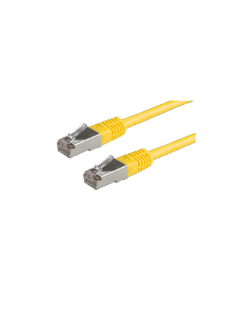 VALUE S/FTP (PiMF) Patch Cord Cat.6, yellow, 0.5m