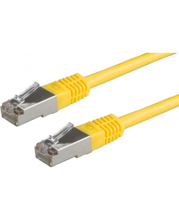 VALUE S/FTP (PiMF) Patch Cord Cat.6, yellow, 0.5m