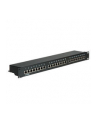 VALUE Cat.5e Patch Panel 24 Ports, STP, black - nr 1