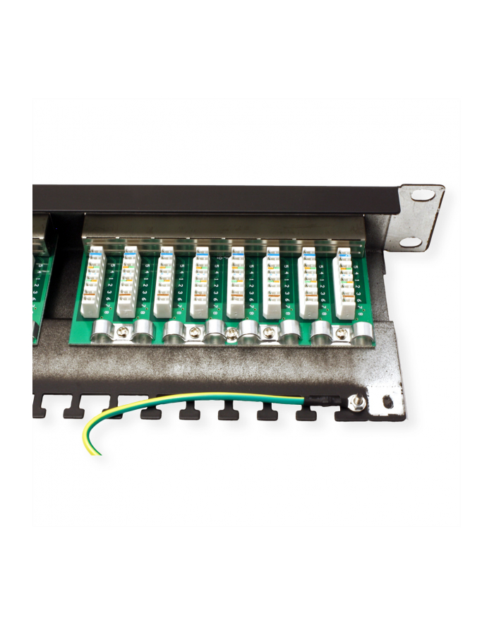 VALUE Cat.5e Patch Panel 24 Ports, STP, black główny