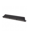 VALUE Cat.5e Patch Panel 24 Ports, STP, black - nr 8