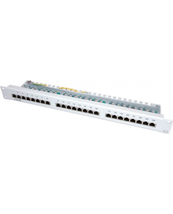 VALUE Cat.5e Patch Panel 24 Ports, STP, light grey