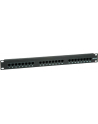 VALUE Cat.5e 19'' Patch Panel, 24 Ports, UTP, black - nr 6