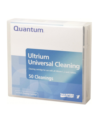 Quantum cleaning cartridge, LTO Ultrium Universal. Must order in multiples of 20.