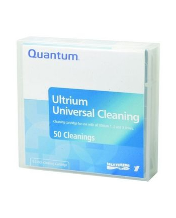 Quantum cleaning cartridge, LTO Ultrium Universal, pre-labeled. Must order in multiples of five.
