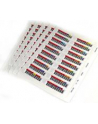 Data cartridge bar code labels, LTO Ultrium 6 (LTO-6), series (000001-000100) - nr 6