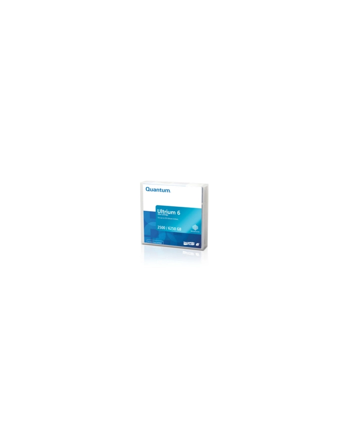 Quantum data cartridge, LTO Ultrium 6 (LTO-6) WORM. Must order in multiples of 20. główny