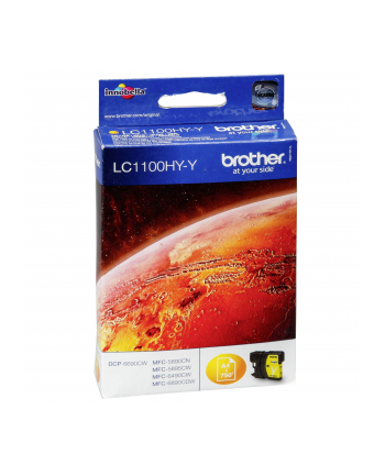Tusz LC1100 yellow DCP-6690CW/MFC-5890CN