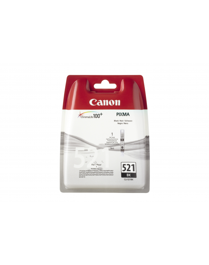 Tusz CLI521 Black CLI-521 BK główny