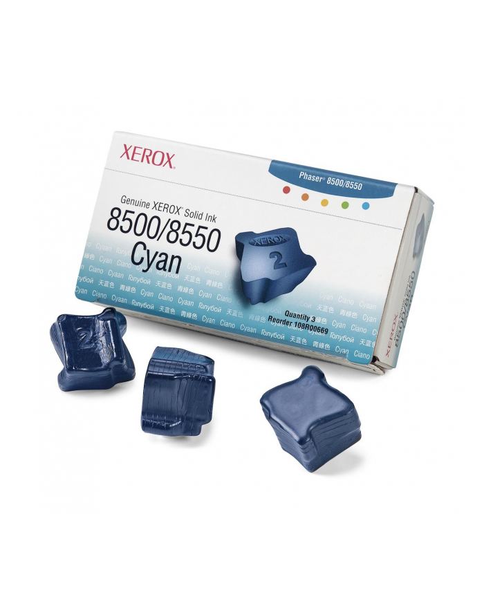 Tusz Xerox Phaser 85X0 cyan, 108R00669 główny
