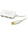 LOGILINK Kabel przedłużacz USB2.0 z HUB'em, 12 metrów - nr 17