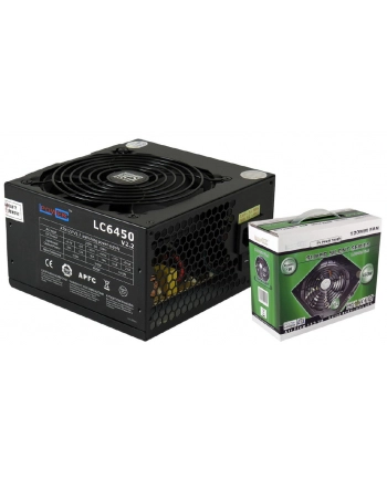ZASILACZ LC-POWER 450W LC6450 V2.2 80 PLUS 120mm 4x SATA 2x PATA 1x PCIe Active PFC Black nr 2