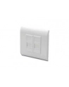 Ramka 80x80mm z adapterami 2x 22,5mm 2x Keystone - nr 7