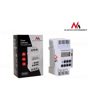 Timer programator MCE09 na szyne DIN 3600W                                    Włącznik / wyłącznik c nr 2
