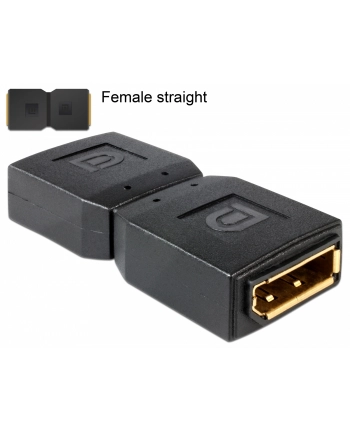 Adapter DISPLAYPORT(F)->DISPLAYPORT(F) Beczka