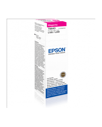 Tusz T6643 MAGENTA  70ml butelka do L100/110/200/210/300/355/550 nr 2