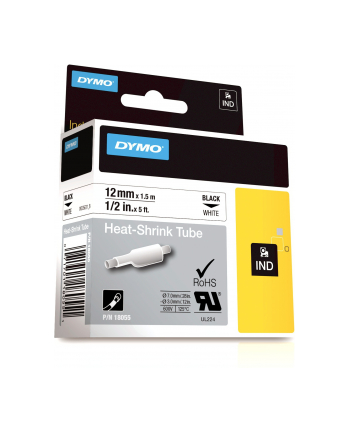 ETYKIETA RURKA TERMOKURCZLIWA BIAŁA 12mm 18055 nr 1