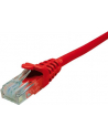 Patch Cord Kat6 U/UTP 1M czerwony - nr 15