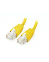 Patch Cord Kat6 U/UTP 1M żółty - nr 2