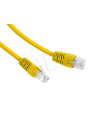 Patch cord kat.5e osłonka zalewana 0.25M żółty - nr 13