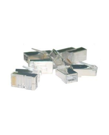 Wtyk RJ45 ekranowany kat.6 uniwersalny drut/linka 8P8C 100szt