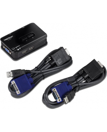 TRENDnet 2-Port USB KVM Switch Kit nr 1