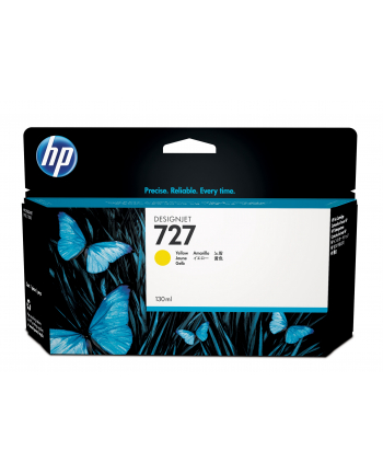 Tusz HP 727 yellow | 130 ml