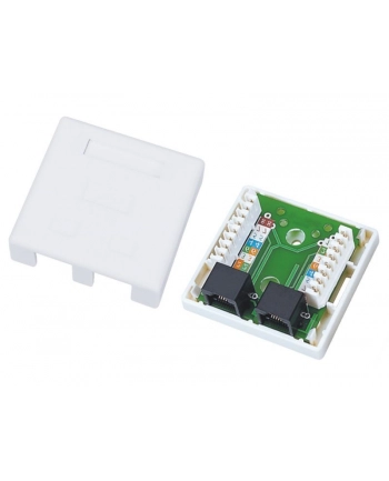 ALANTEC Gniazdo natynk UTP 2xRJ45 kat.5e