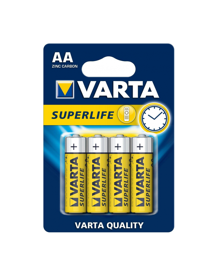 Baterie VARTA Superlife, Mignon R6P/AA - 4 szt główny