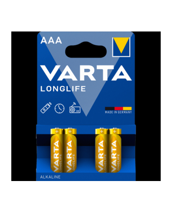 Baterie VARTA Longlife extra, Micro LR03/AAA - 4 szt